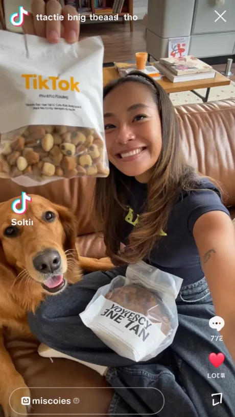 AI UGC ad for pet treats